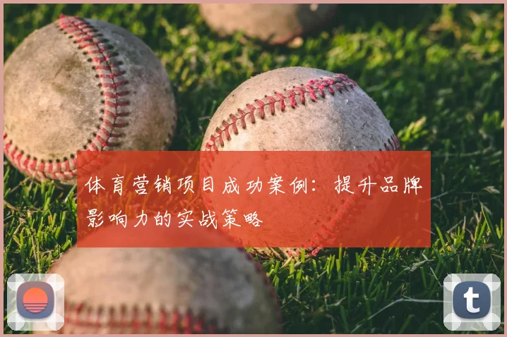 体育营销项目成功案例：提升品牌影响力的实战策略