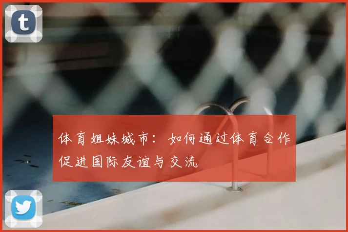 体育姐妹城市：如何通过体育合作促进国际友谊与交流
