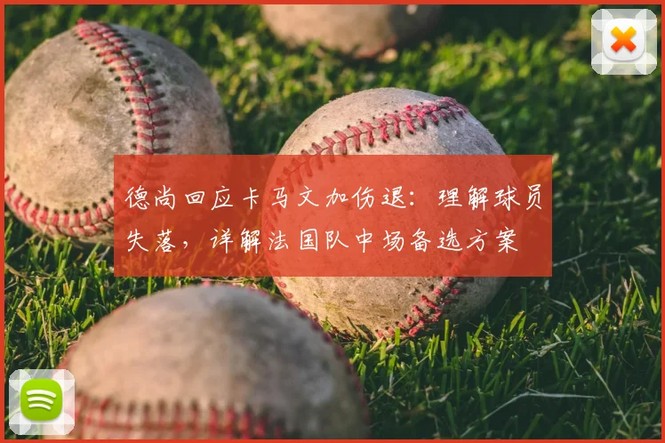 德尚回应卡马文加伤退：理解球员失落，详解法国队中场备选方案